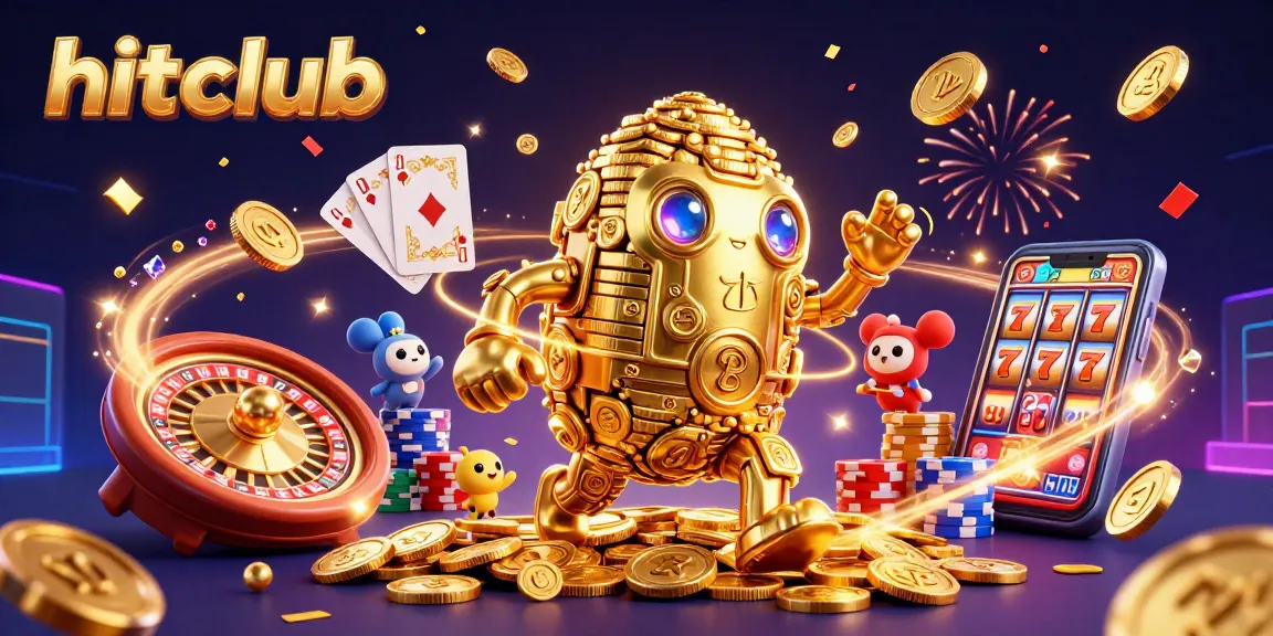 Engage in thrilling gameplay at Hitclub with dynamic casino symbols and vibrant visuals.